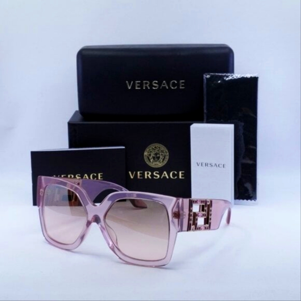Authentic Versace 0VE4402 54727E 59mm Pink Sunglasses🩷
